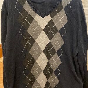 Mens XL Navy Sweater